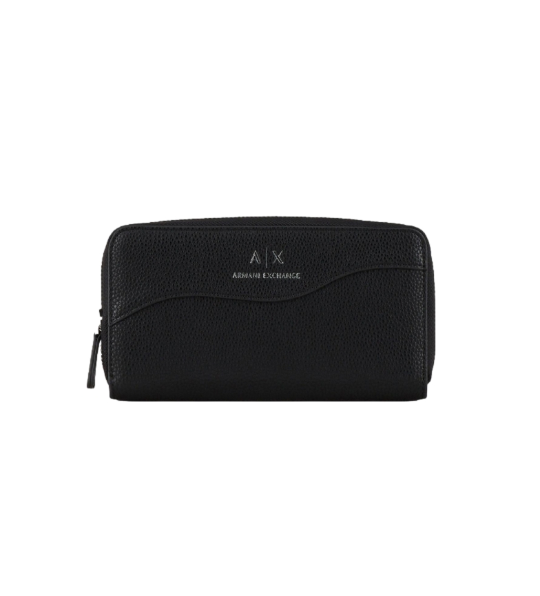 Armani Exchange Billetera Ola negro