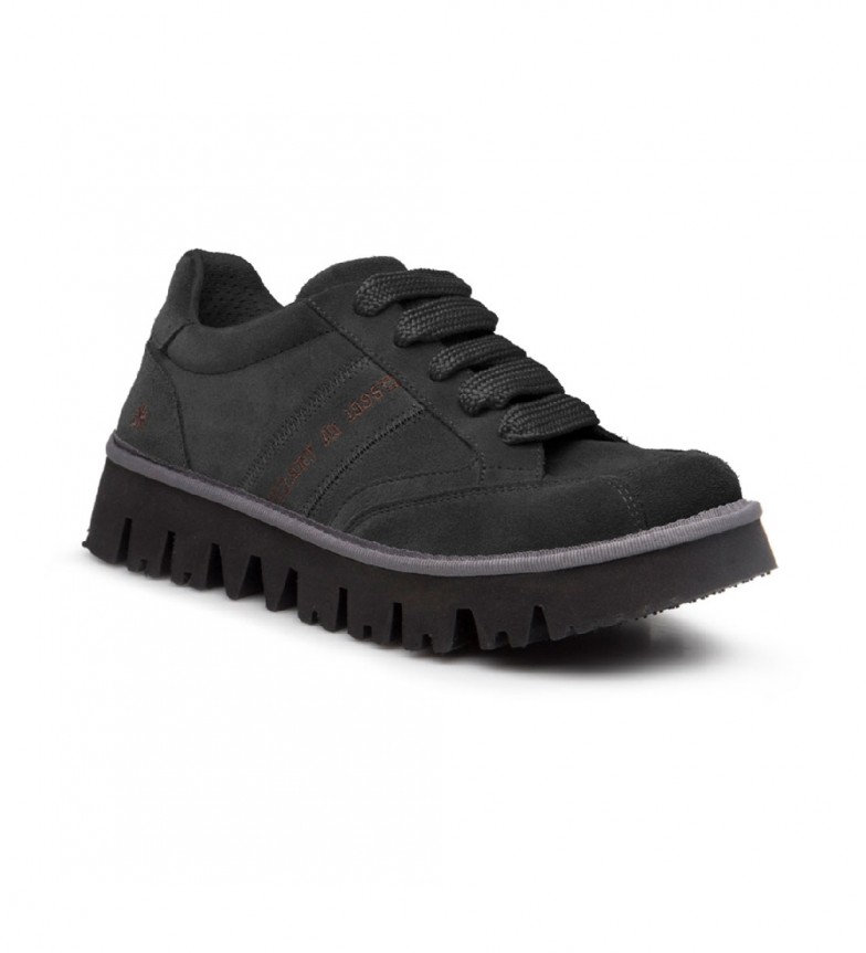 Art Zapatillas de piel 1800 Lux Suede negro