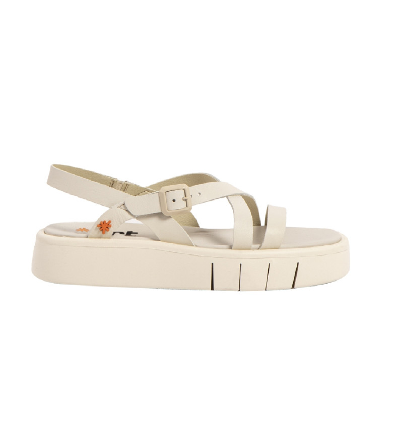 Art Sandalias de Piel 1853 Malaga beige