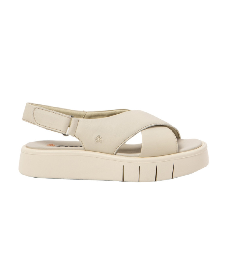 Art Sandalias de Piel 1855 Malaga beige