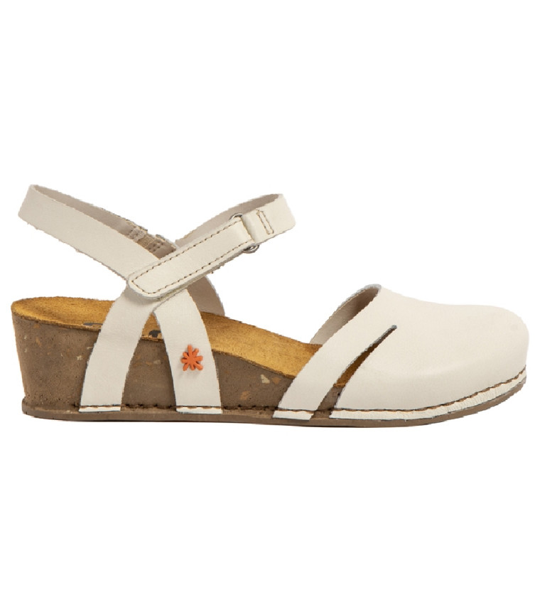 Art Sandalias de Piel 1931 I Live beige -Altura tacón 4,5cm-