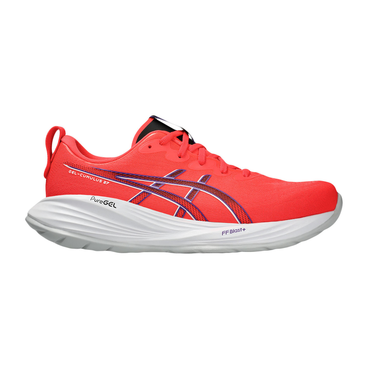 ASICS Gel Cumulus 27 Zapatillas Running Neutras Hombre Flash Red/White
