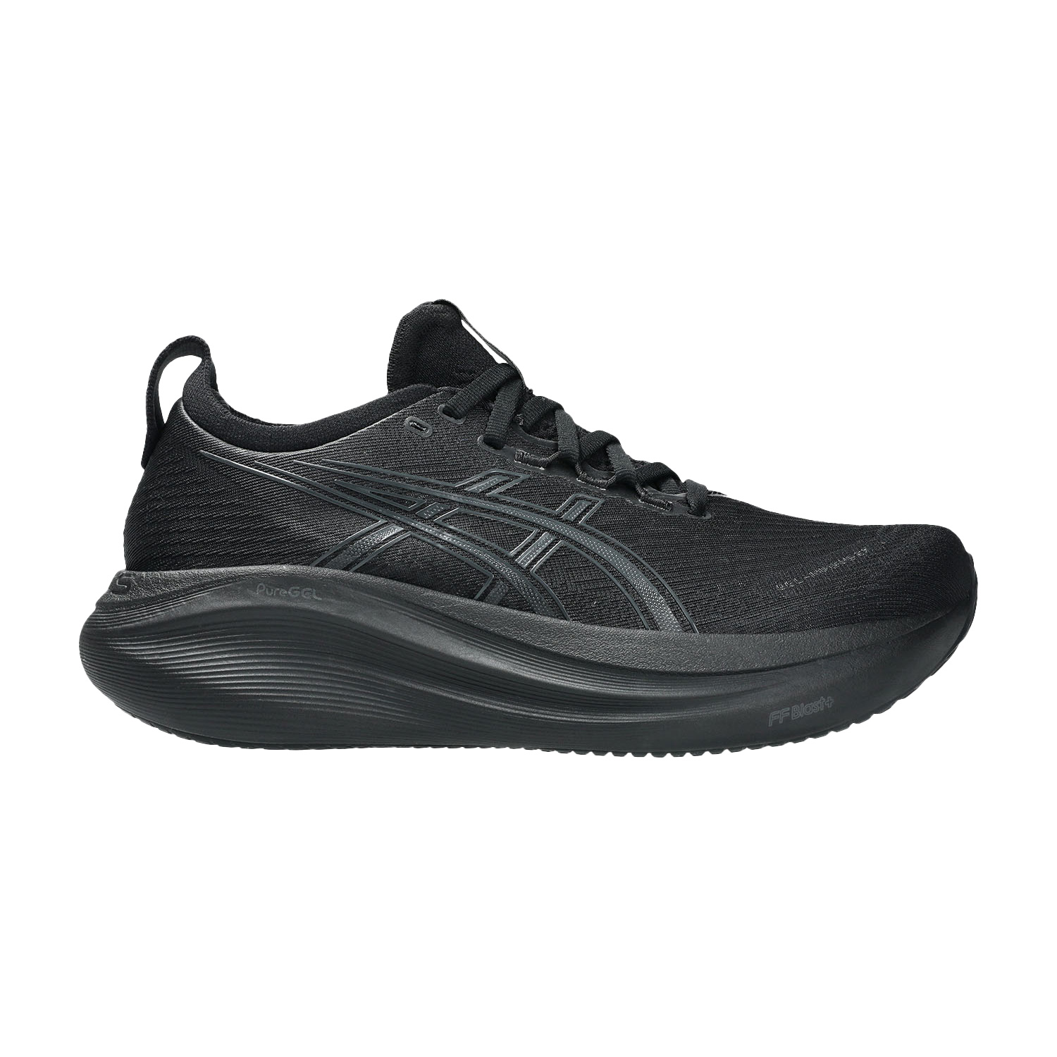 ASICS Gel Nimbus 27 Zapatillas Running Neutras Mujer Black/Graphite Grey
