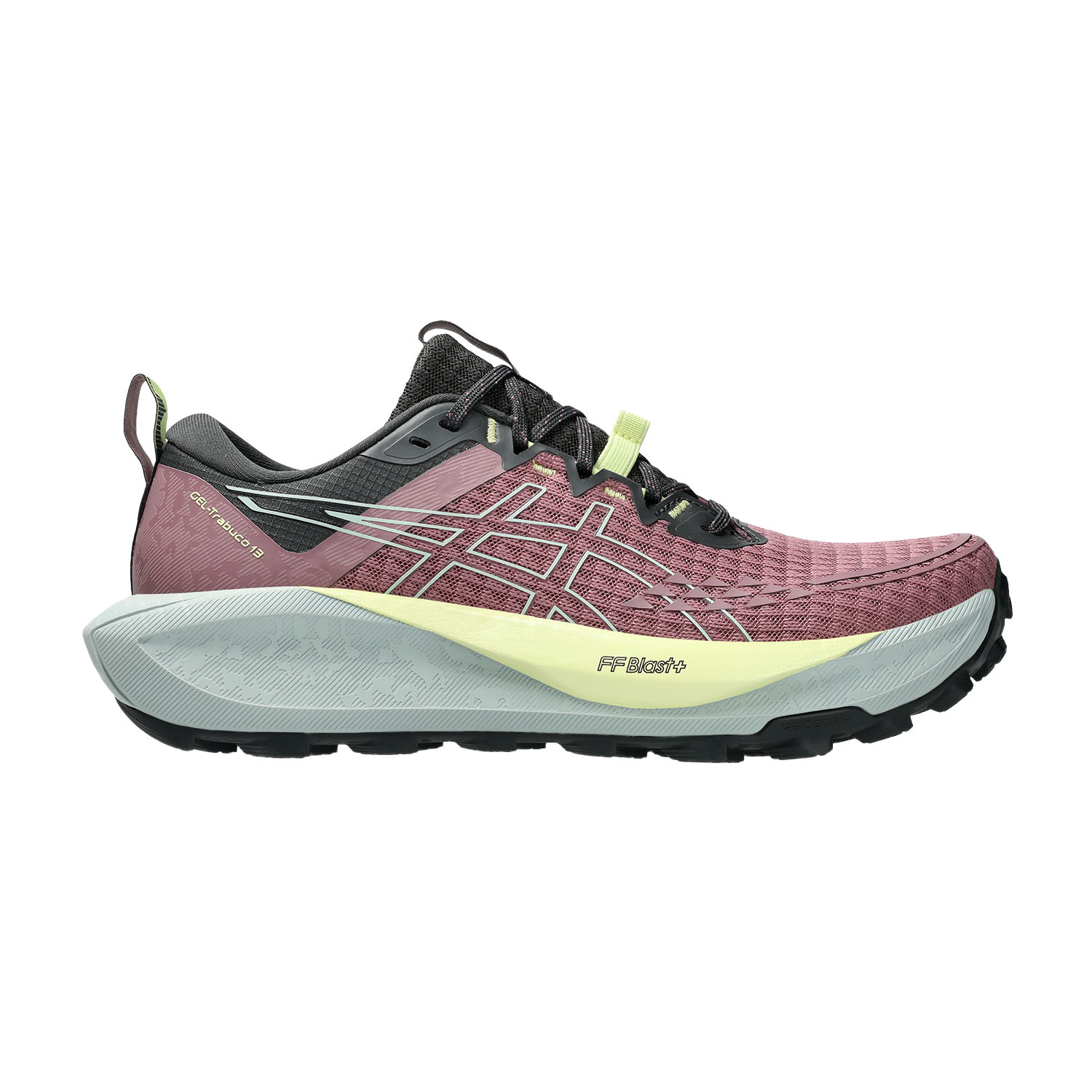 ASICS Gel Trabuco 13 Zapatillas Trail Running Mujer Purple Oxide/Cold Moss