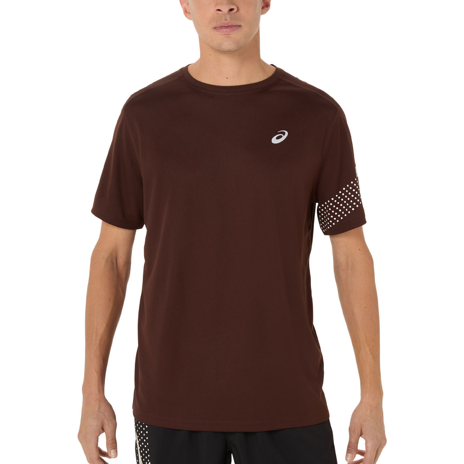 ASICS Icon Camiseta Dark Red Planet