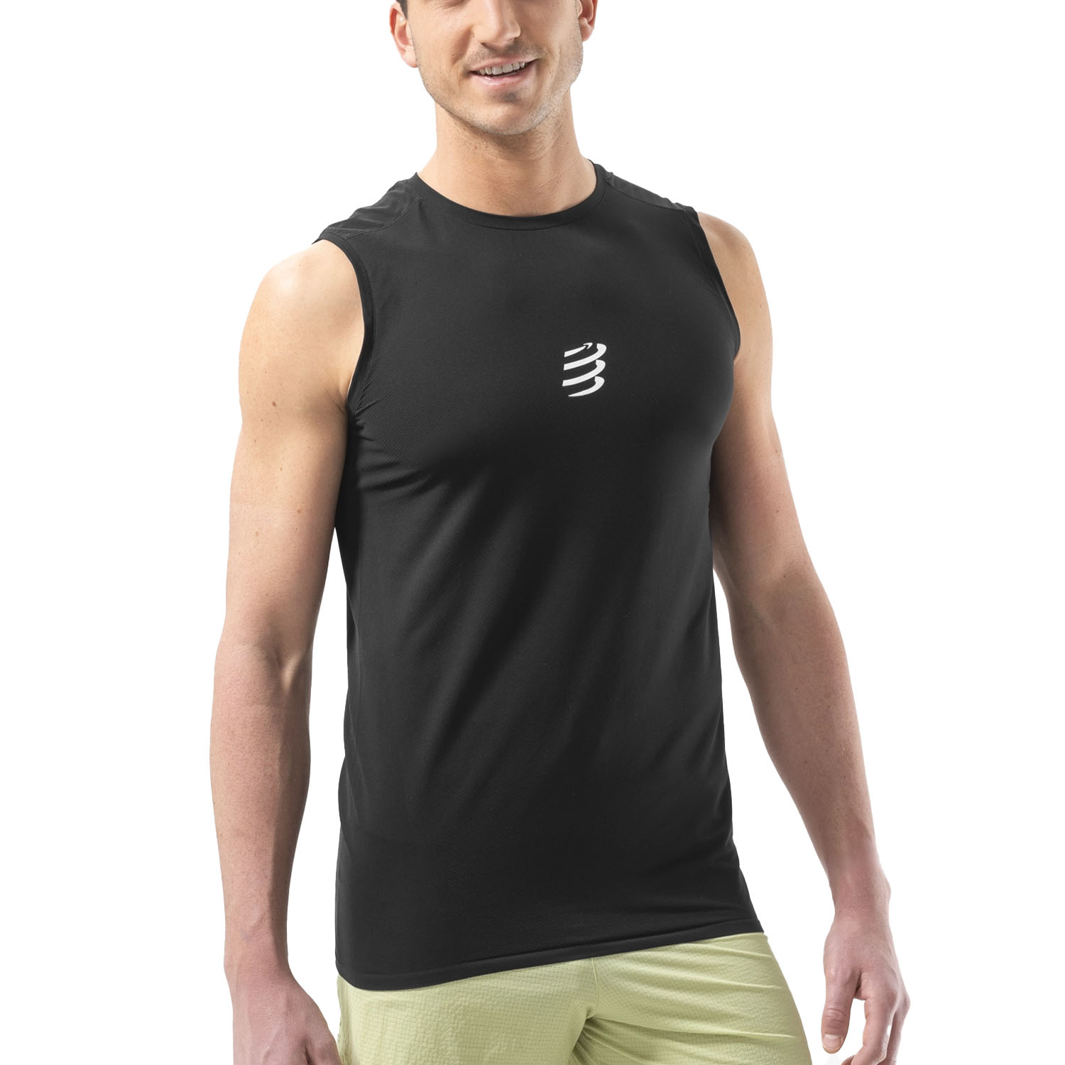 Compressport Logo Top Black