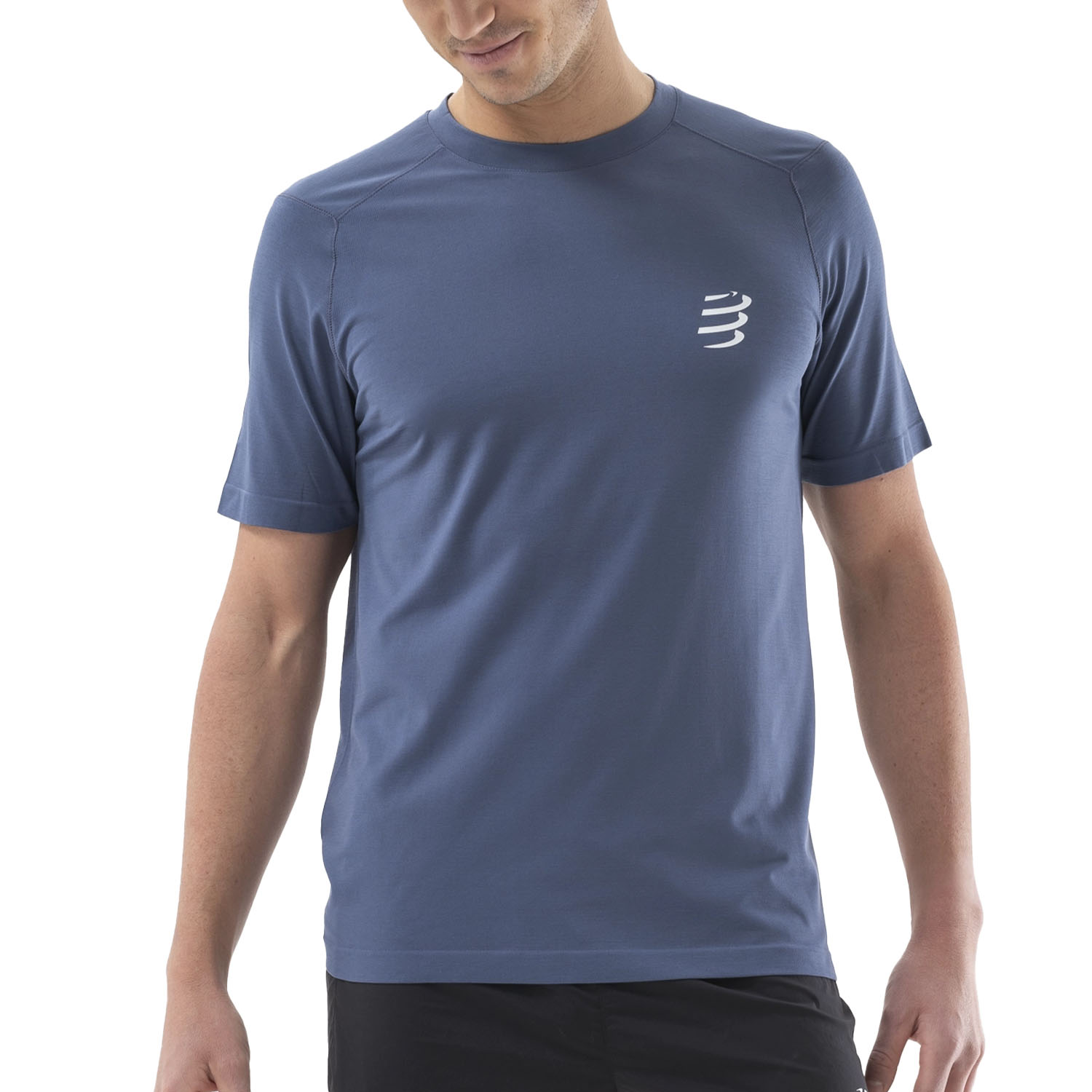 Compressport Performance Logo Camiseta Indigo