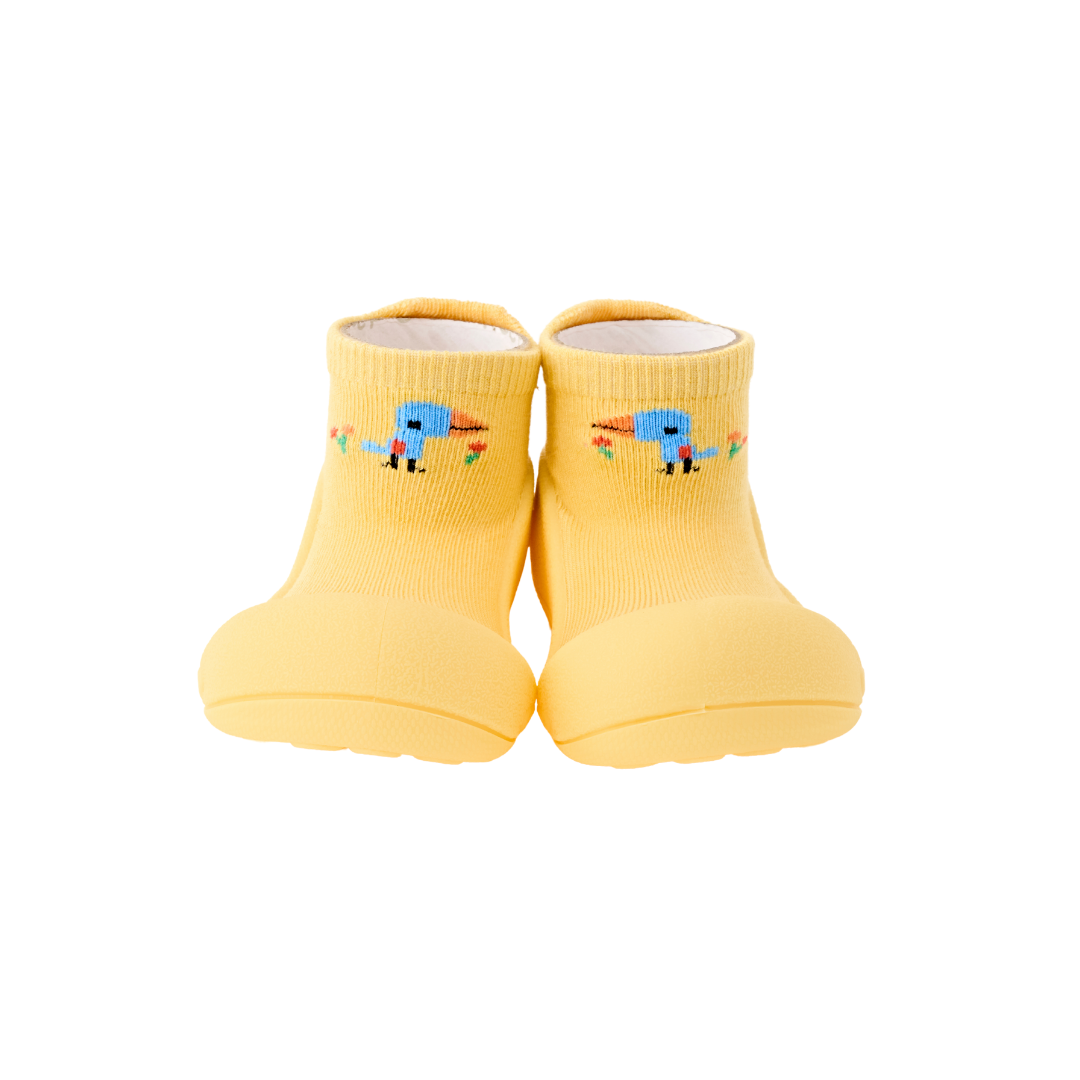 Attipas de bambú Bird Yellow