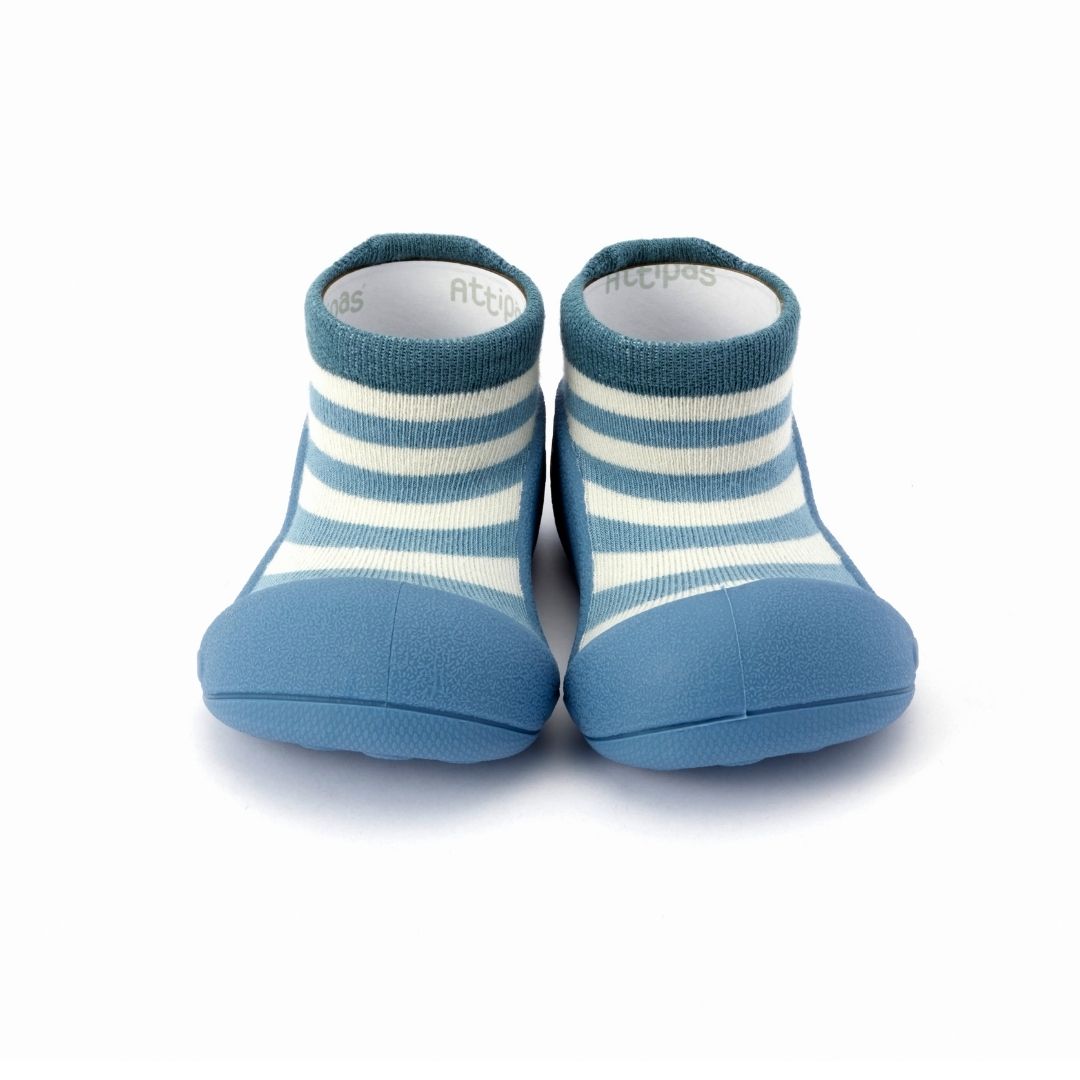 Attipas de bambú Stripe Blue