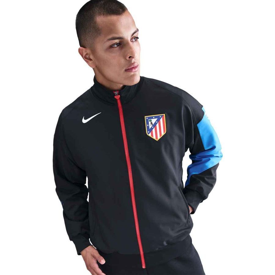 Atletico Madrid Chaqueta de entrenamiento Dri-FIT Strike Anthem 3ª - Negro/Foto Azul/Sport Red/Blanco