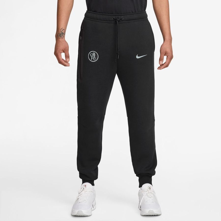 Chelsea Pantalones de chándal NSW Tech Fleece 3ª - Negro/Field Silver