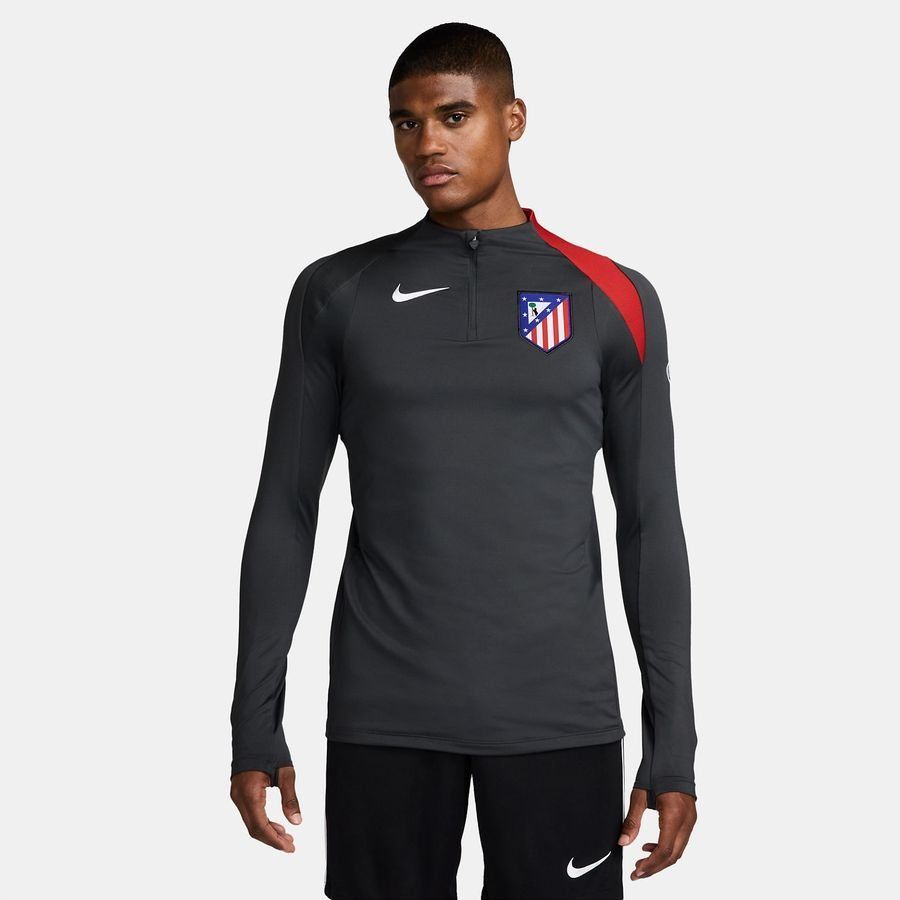 Atletico Madrid Camisa de entrenamiento Dri-FIT Strike Drill 3ª - Antracita/Sport Red/Blanco