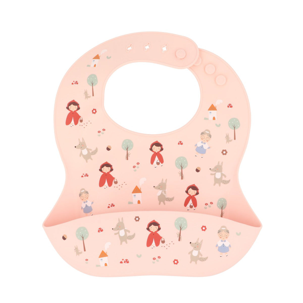 Babero Silicona Tutete Little Red