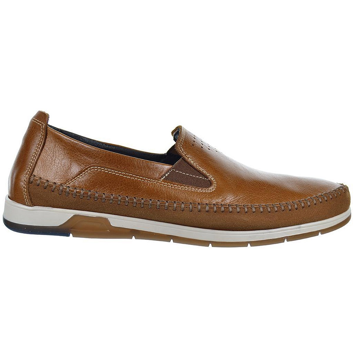 9501 Baerchi Zapato de Piel Casual Acolchado Hombre