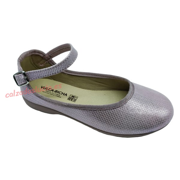 Bailarina nacarada con pulsera Vulca-Bicha