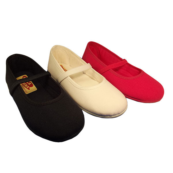 Bailarina de lona con goma V-B