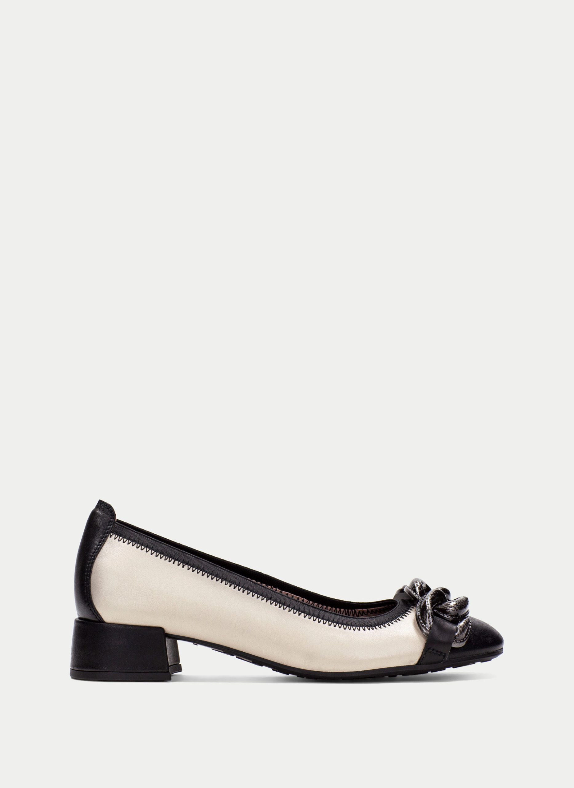 Bailarina Tacon oporto negro-crema-CHI254349