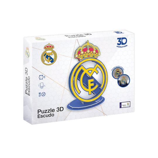 Real Madrid CF Puzzle Escudo 3D Real Madrid