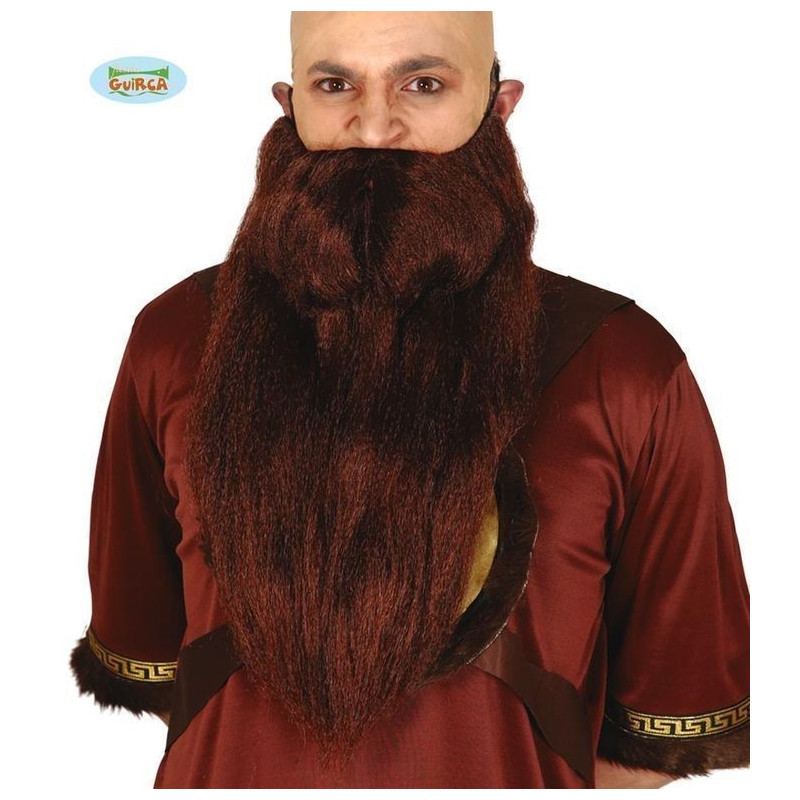 Barba Extra Grande de Vikingo Castaña-19-2E15-11956