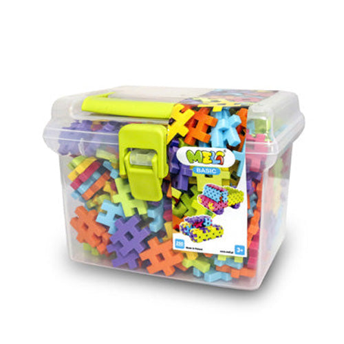 Bloques Meli Basic Travel Box 250 piezas