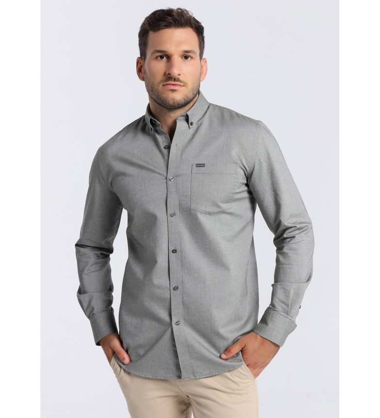 Bendorff Camisa de manga larga verde