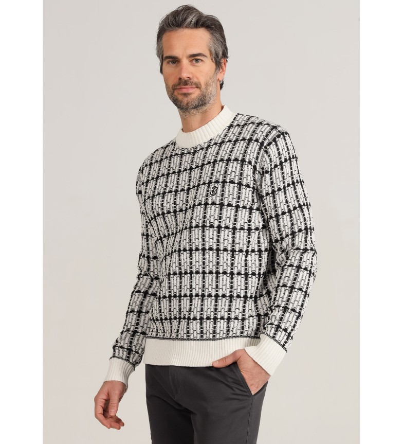 Bendorff Jersey de cuello alto con cuadros