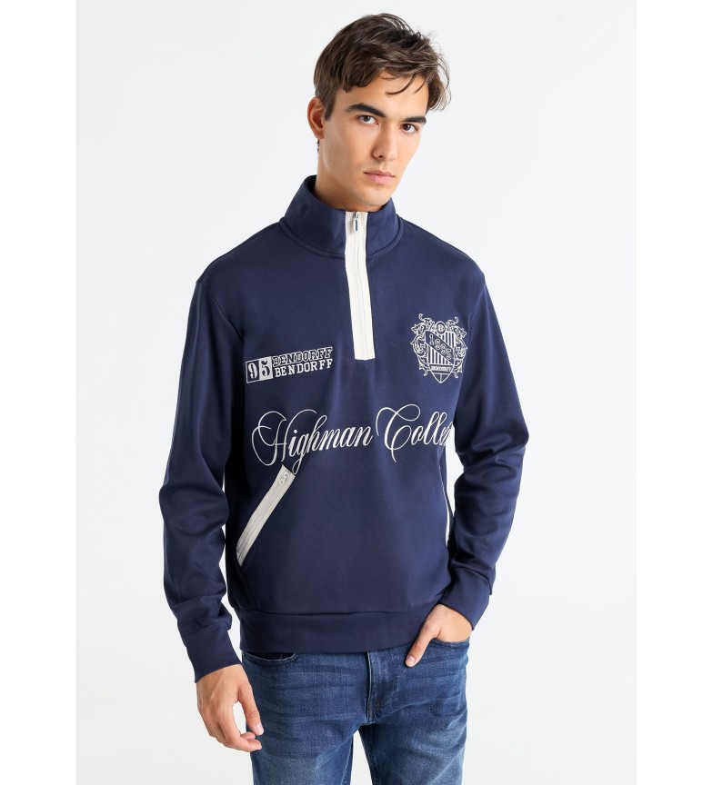 Bendorff Sudadera con cremallera marino