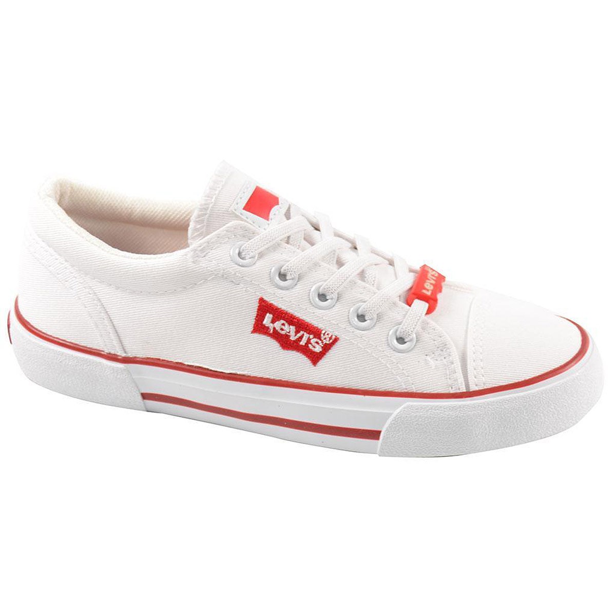 Bermuda Levis Zapatilla Lona Antideslizante Cordones Niño