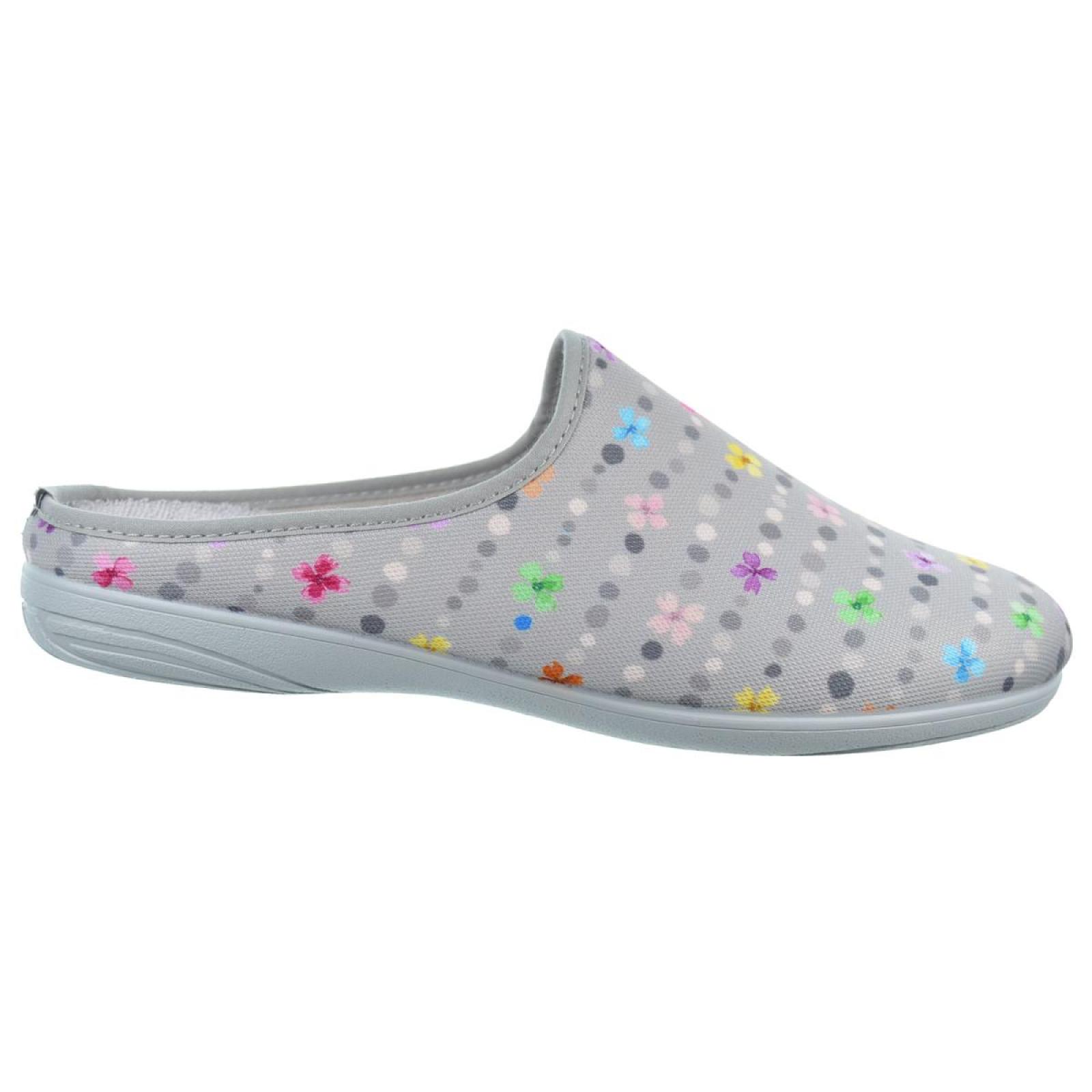 Biorelax 13011 Zapatilla Casa Textil Acolchada Mujer