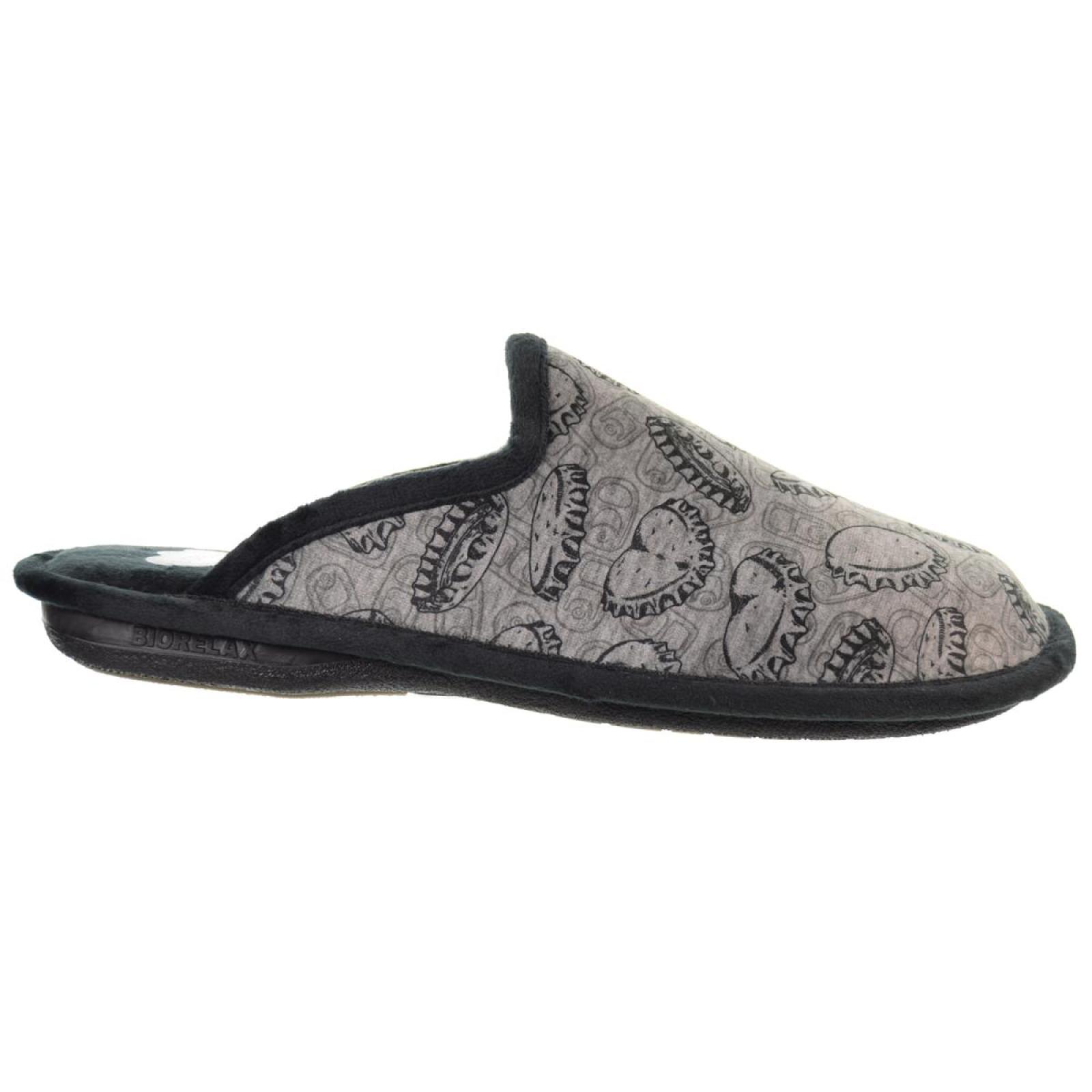 Biorelax 1500 Zapatilla Casa Textil Hombre Pies Delicados
