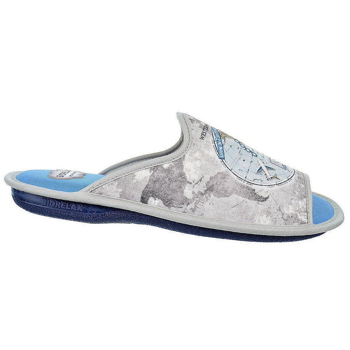 1510 Biorelax Zapatilla Casa Destalonada Acolchada Hombre