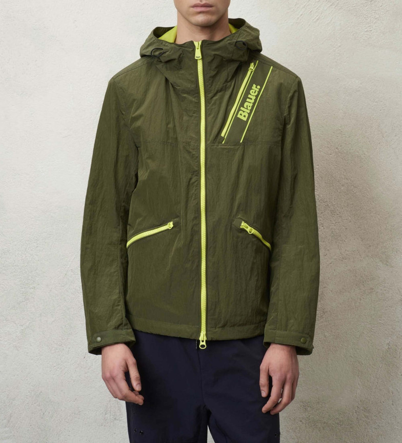 Blauer Cazadora efecto encrespado Micah verde