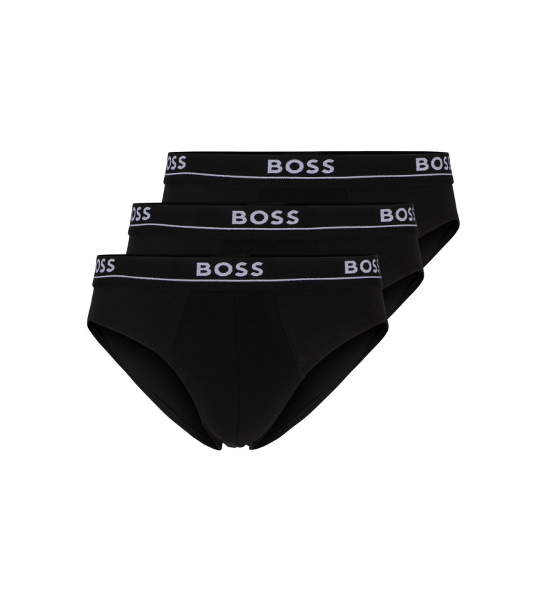 BOSS Pack 3 Slips Spirit negro