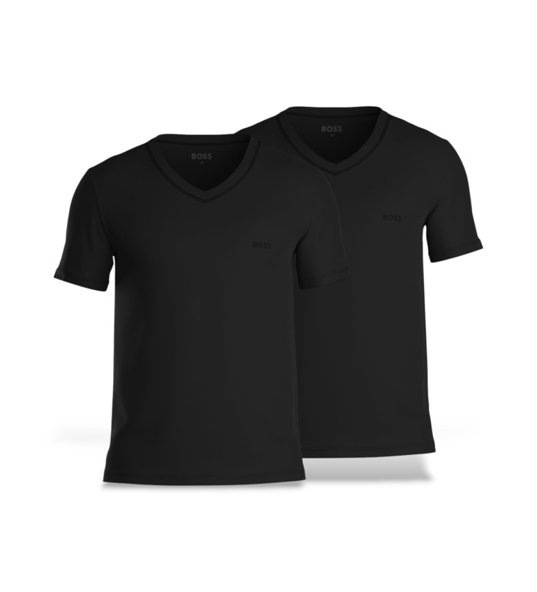 BOSS Pack de 2 Camisetas VN Comfort negro