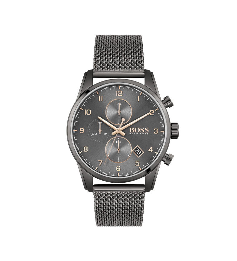BOSS Reloj Analógico Skymaster gris oscuro