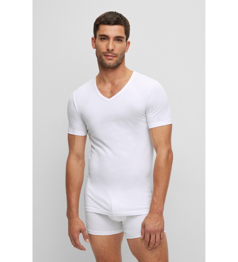 BOSS Pack 2 Camisetas VN 2P Modern blanco