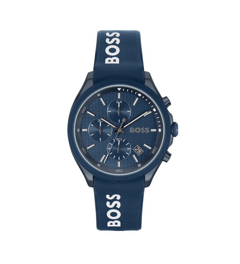 BOSS Reloj analógico con cronógrafo Velocity marino