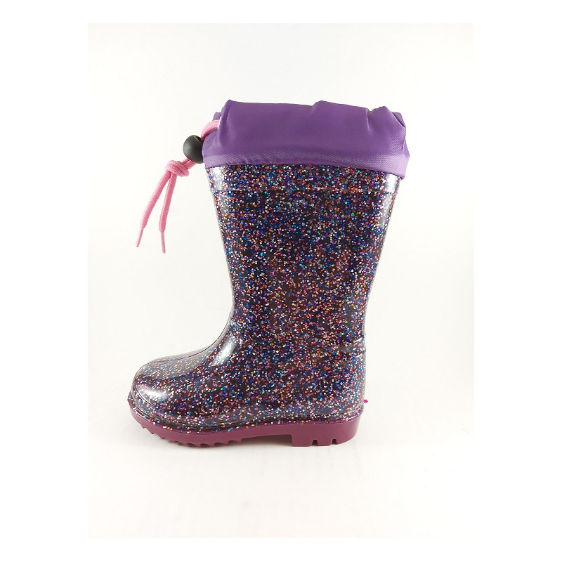 BOTA DE AGUA CON BRILLANTES