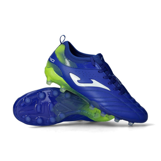 Bota de fútbol Joma N10 FG Blue-Yellow