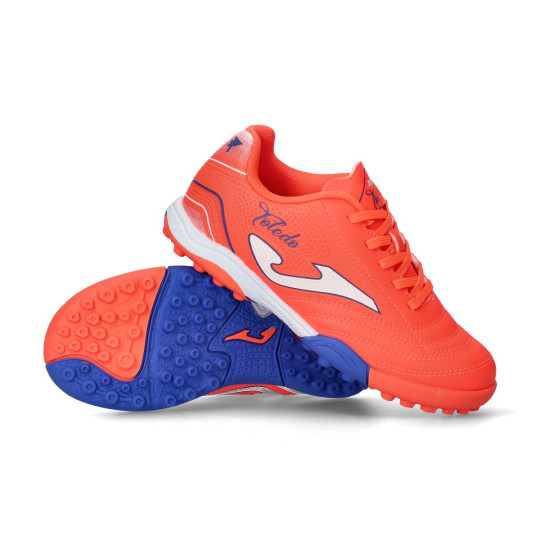 Bota de fútbol Joma Toledo Niño Turf PINK