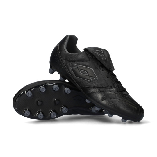 Bota de fútbol Lotto Stadio 200 III FG 50YEARS Black