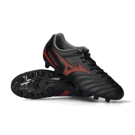 Bota de fútbol Mizuno Monarcida Neo III Select FG Black-Red