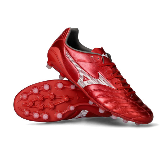 Bota de fútbol Mizuno Monarcida Neo III Pro AG Red-White
