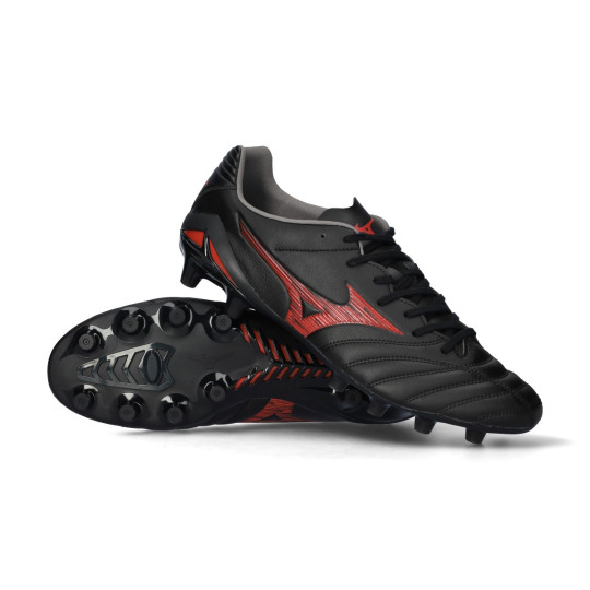 Bota de fútbol Mizuno Monarcida Neo III Pro FG Black-Red