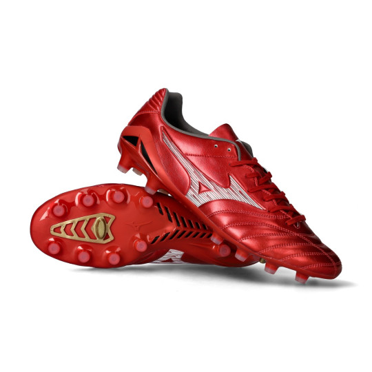 Bota de fútbol Mizuno Monarcida Neo III Pro FG Red-Black