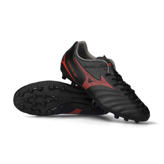 Bota de fútbol Mizuno Monarcida Neo III Select AG Black-Red