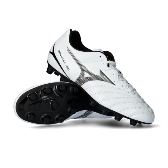 Bota de fútbol Mizuno Monarcida Neo III Select FG White-Black
