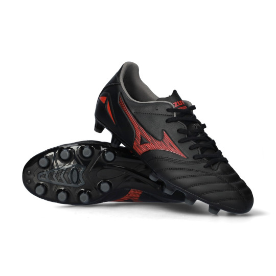 Bota de fútbol Mizuno Morelia Neo IV Pro FG Black-ReBlack