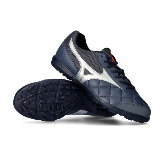 Bota de fútbol Mizuno Morelia Sala Club Turf Odyssey Gray-Silver