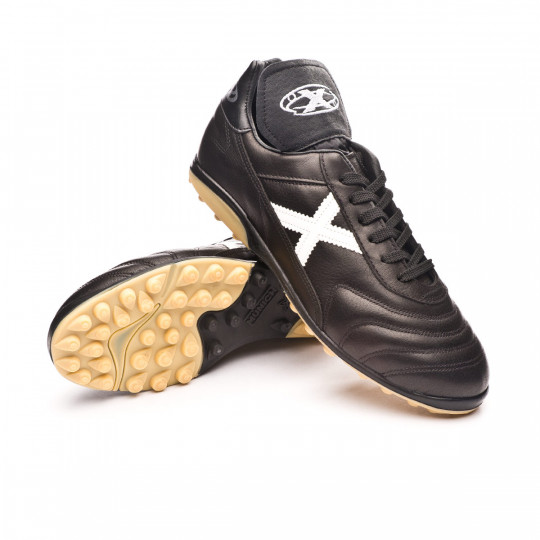 Bota de fútbol Munich Mundial Turf Negro